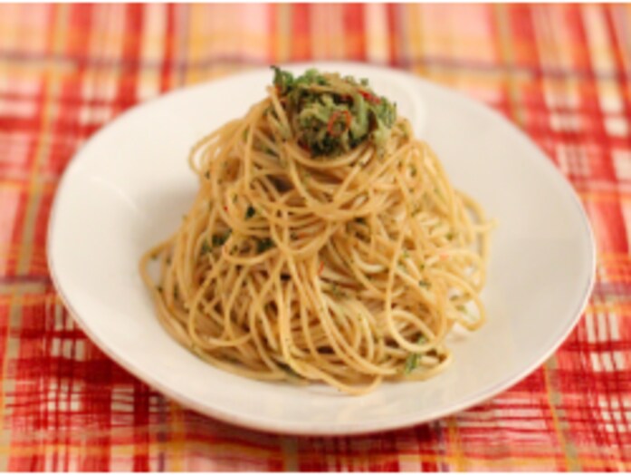 おもてなしに　ブロッコリーソースのパスタ
