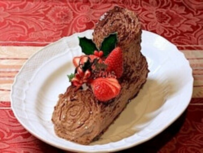 ホットケーキミックスで簡単！ ブッシュドノエルレシピ