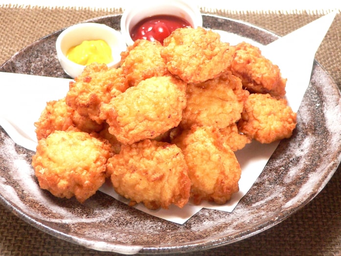 ささみで作るチキンナゲットの作り方！美味しい揚げ物料理レシピ