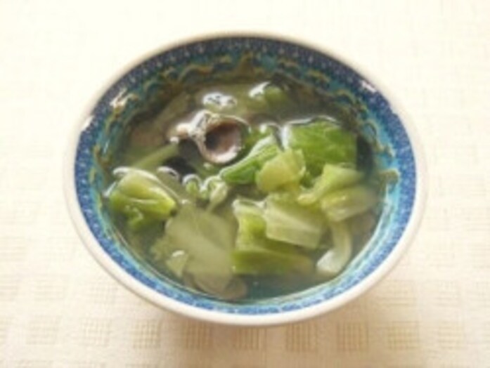 しじみと春キャベツのスープレシピ……自然のうまみたっぷり！
