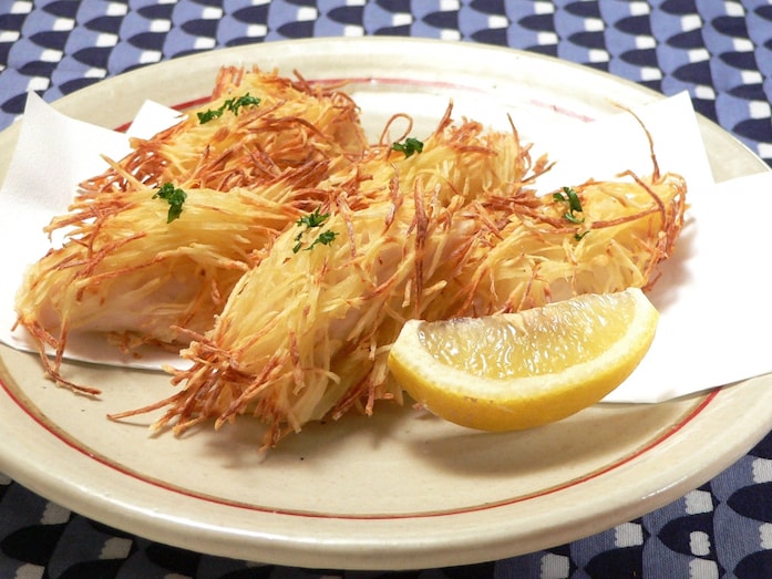 ノンフライヤーでヘルシー料理……鶏ささ身のみの揚げレシピ