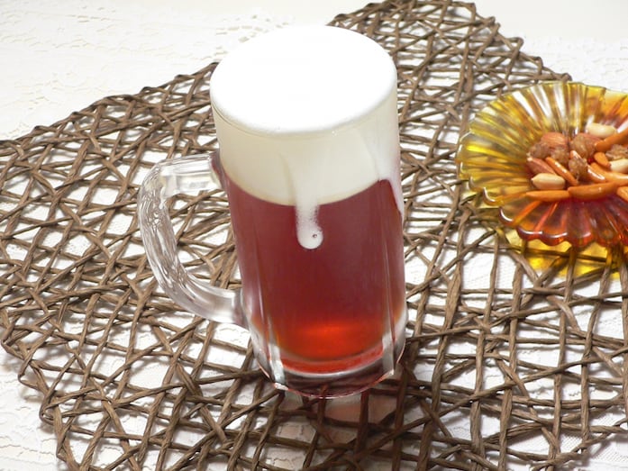 紅茶ゼリーの簡単レシピ！まるでビールのような泡の作り方も