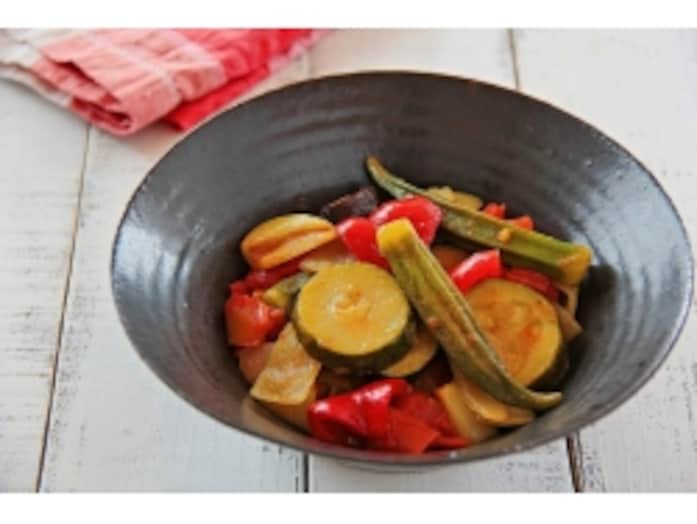 カレー風味のラタトゥイユレシピ！夏野菜たっぷりな作り方