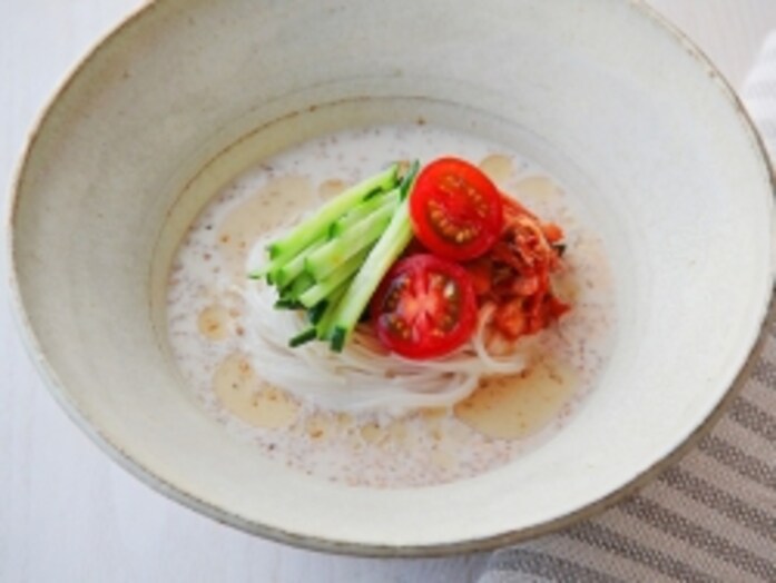 ごま香る、まろやか豆乳そうめんのレシピ
