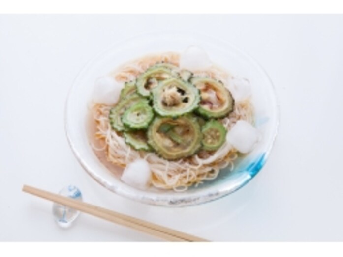 焼きゴーヤのせそうめんレシピ……大人の味が美味しい！