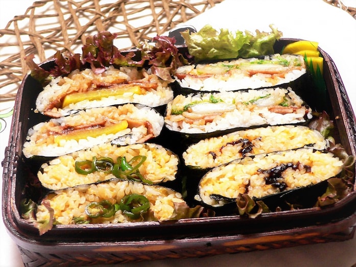 TKGおにぎらず・焼肉おにぎらずレシピ