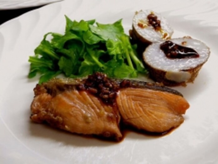 鮭の醤油麹漬けレシピ……蒸し器で調理！