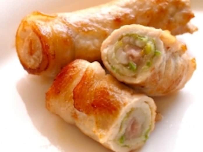 豚薄切り肉の柚子胡椒巻きレシピ