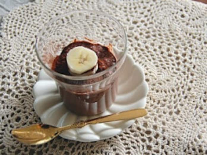 豆腐とバナナのチョコスムージー！カロリー抑えたスイーツレシピ