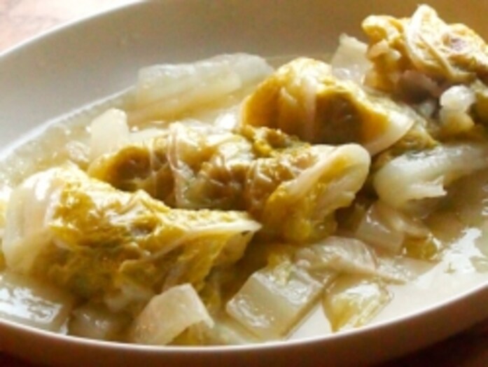 豚バラと白菜の柚子胡椒ロール煮