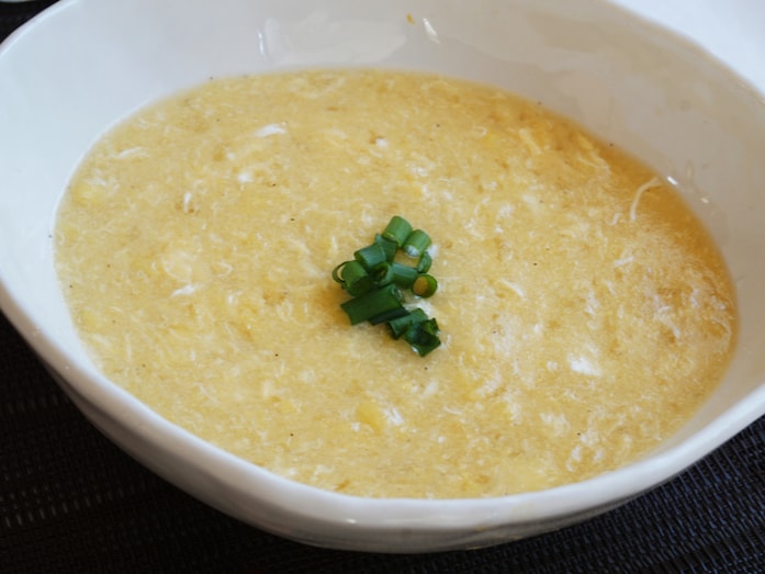 ふわっと卵が旨！ 中華風コーンスープのレシピ
