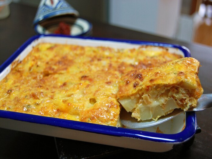 「ひき肉とチーズのタジン」レシピ……チュニジア版オムレツ