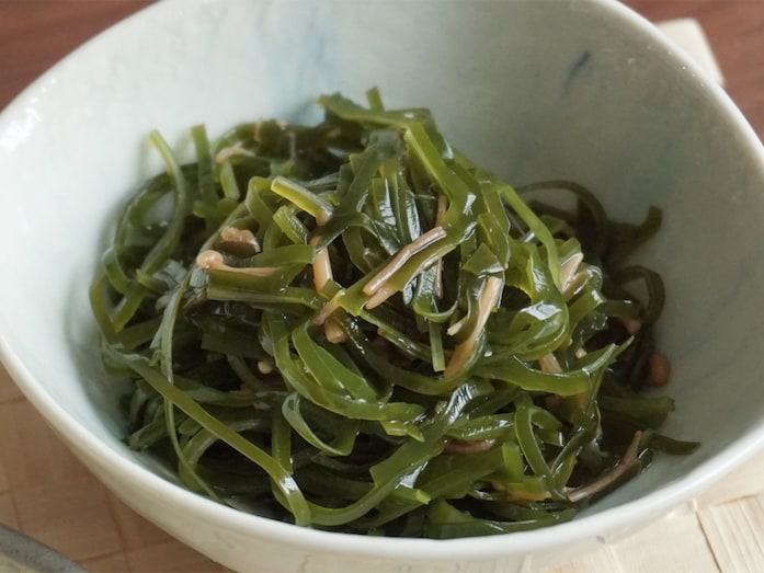 切り昆布のなめたけ和えレシピ……混ぜるだけ簡単！