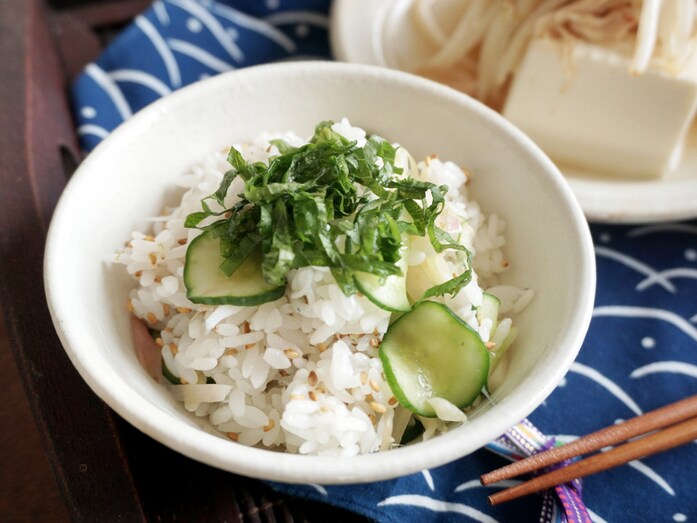 ご飯が進むおかず！ しらすと夏野菜の混ぜご飯レシピ