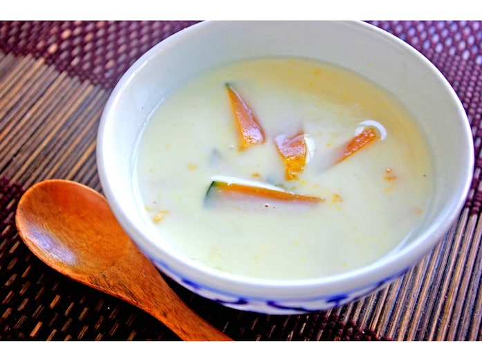 かぼちゃのココナッツミルク煮の作り方！タイ料理のおやつレシピ