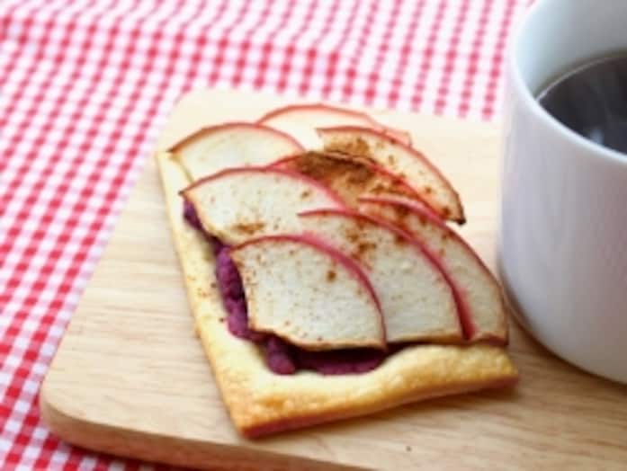 パイシートで簡単おやつ！りんごとさつまいものパイ