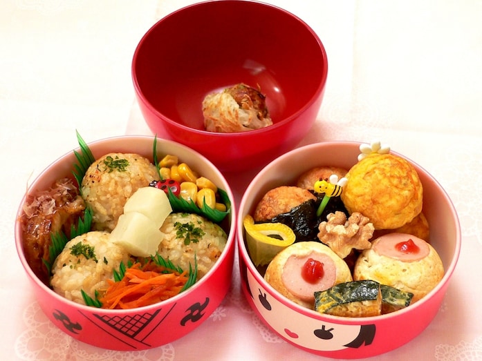 たこ焼き器で作るお弁当レシピ……おかずも、味噌汁も！
