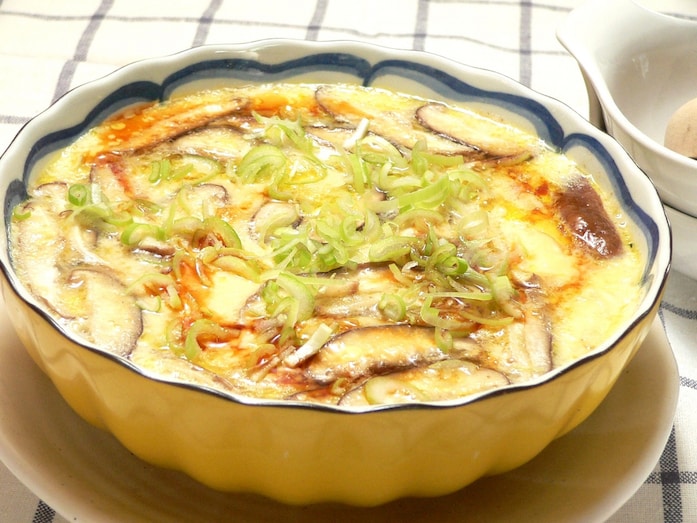 中華茶碗蒸しをレンジで簡単に！創味シャンタンで超簡単な本格レシピ