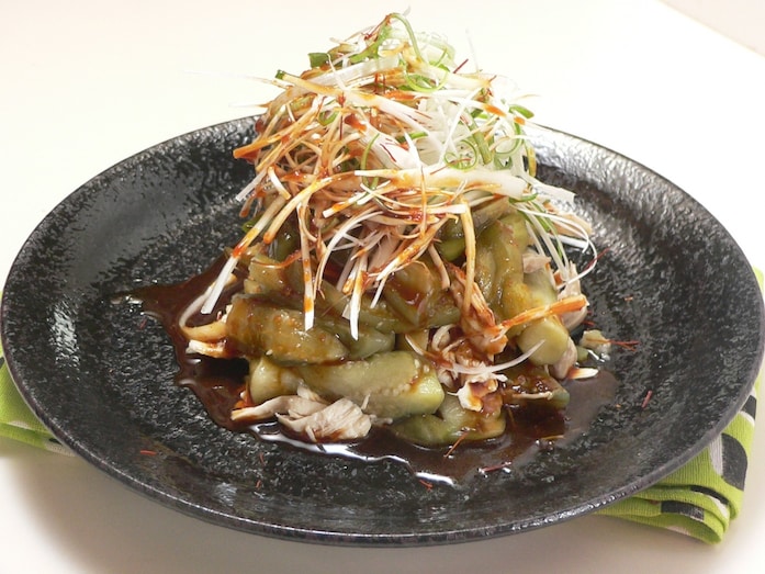 四川風蒸しなすの作り方……甜麺醤で簡単ピリリ！
