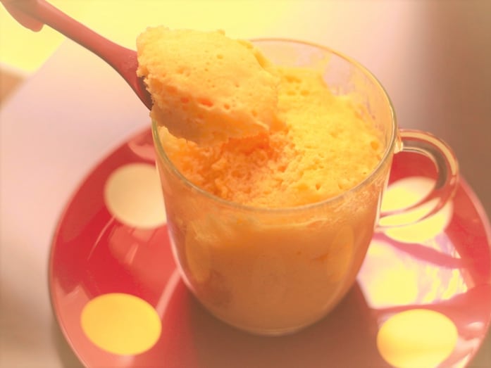 カステラのレンジを使った簡単レシピ！マグカップでふわふわカステラ