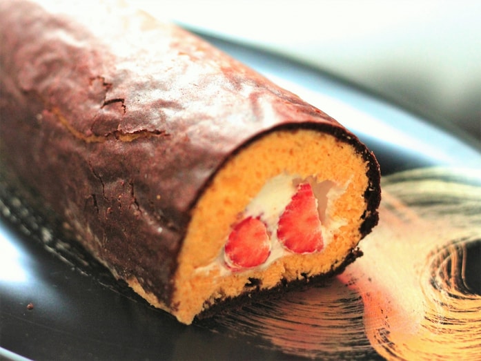 恵方巻き風ロールケーキの作り方！ホットケーキミックスで簡単レシピ