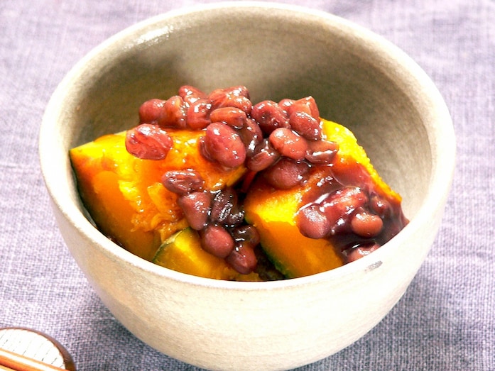 レンジで簡単！ 冬至に食べる、小豆かぼちゃ(いとこ煮) レシピ
