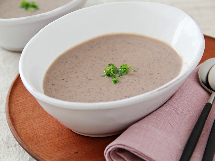 残った黒豆をアレンジ！ 黒豆のポタージュレシピ