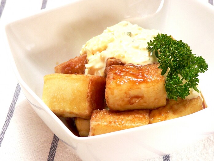 厚揚げのトースターで焼くだけレシピ！ 厚揚げ南蛮の作り方