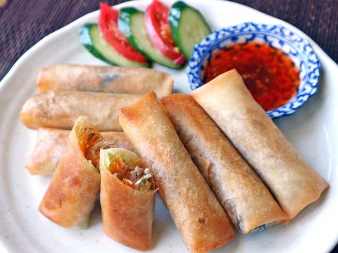 タイ風春巻きの作り方！簡単に作れる揚春巻き