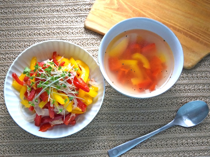 パプリカの効果が期待できる食べ方とは？美肌栄養の補給レシピ2品