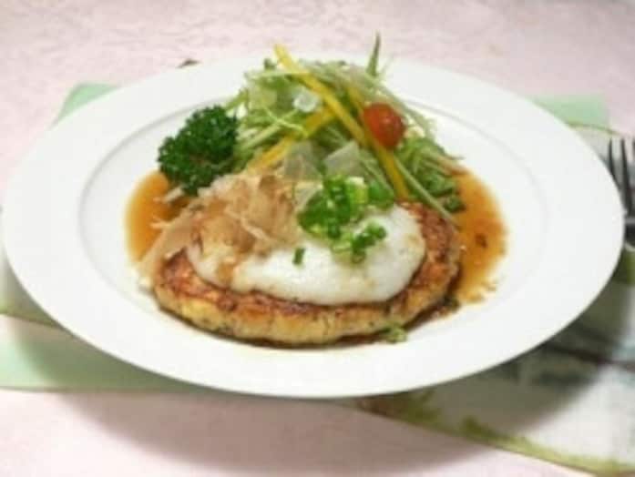 豆腐ハンバーグの作り方・レシピ……和風ソースで風味よく！