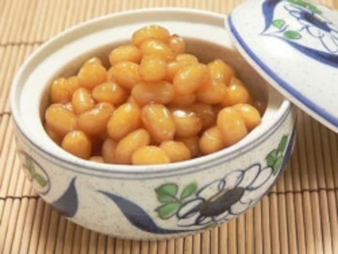 ぶどう豆……大豆の煮豆のレシピ・作り方