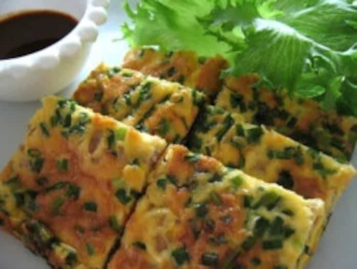 卵焼き風チヂミレシピ……簡単15分！