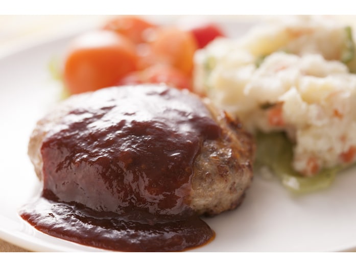 鶏ひき肉の洋風ハンバーグ！豆腐なしの簡単レシピ