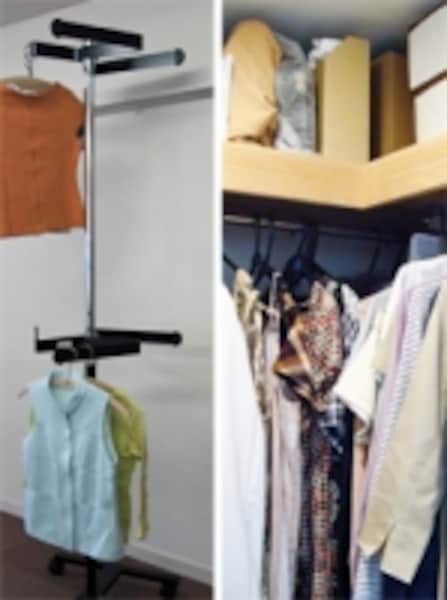 通販生活フロンテア回転ハンガー森の服