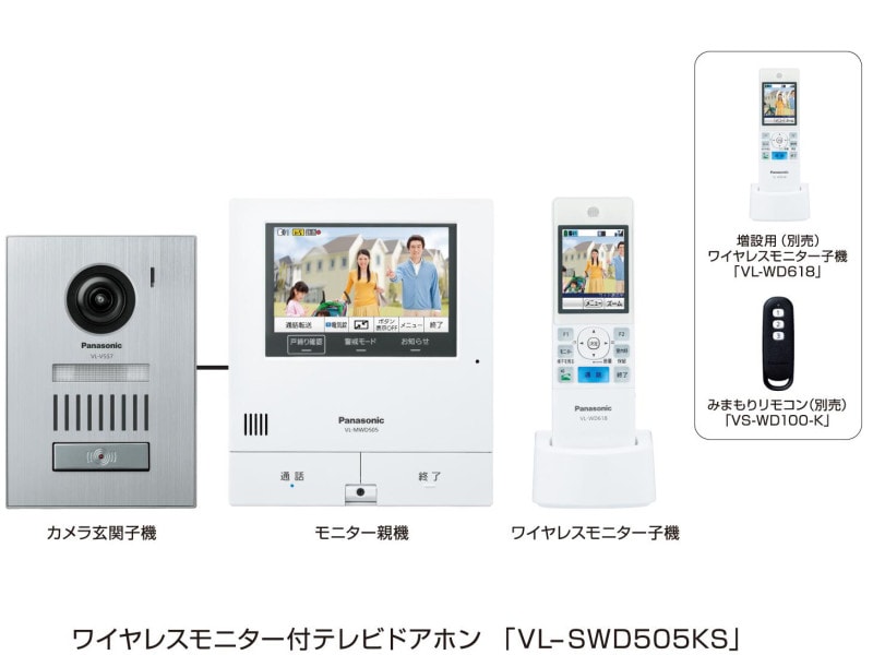 インターホン ドアホン 親機 玄関子機