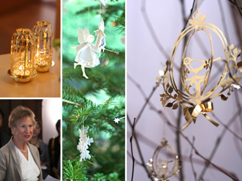 クリスマス　大皿　イエッテ・フローリッヒ クリスマス大皿イエッテ・フローリッヒ