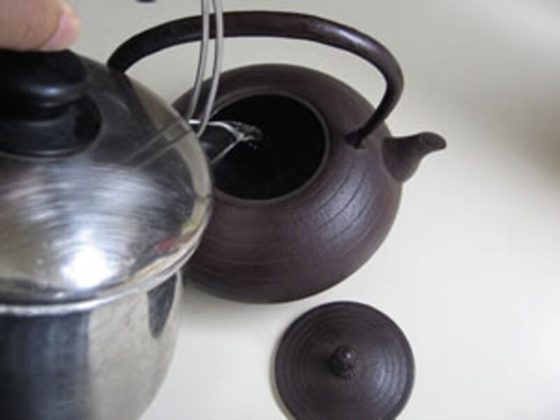 お湯がまろやかになる南部鉄瓶 [キッチン] All About