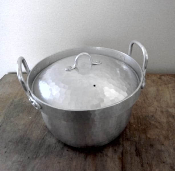 有次アルミ段付鍋鍋蓋20cm