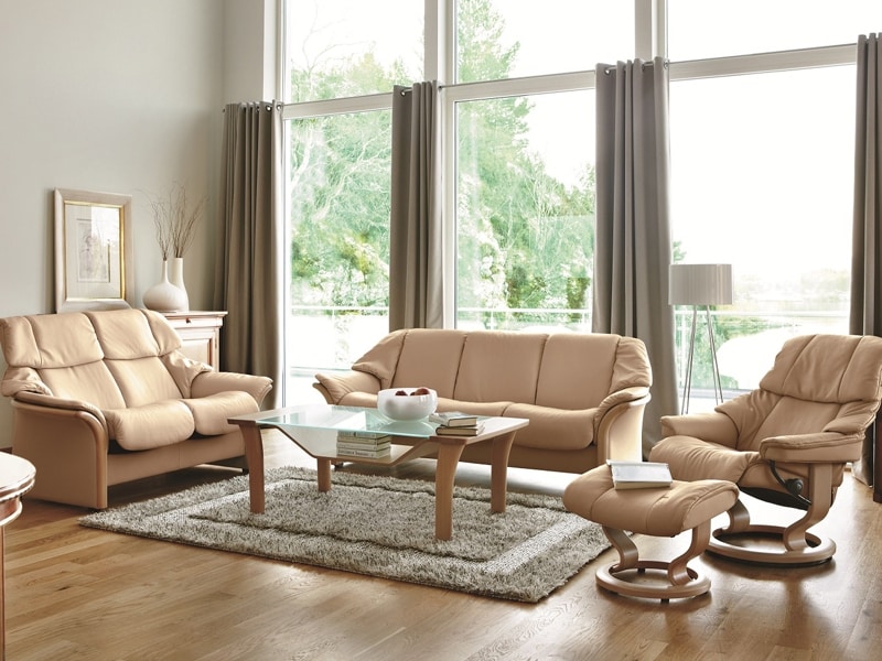 値下げ！【エコーネス】3人掛けリクライニングソファ ストレスレス　送料込み！ EKORNES ストレスレス エコーネス 3人掛けソファ