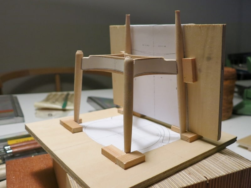 最安 2/2 【ミニ名作椅子を作る】ElbowChairエルボーチェア (1 模型製作用品