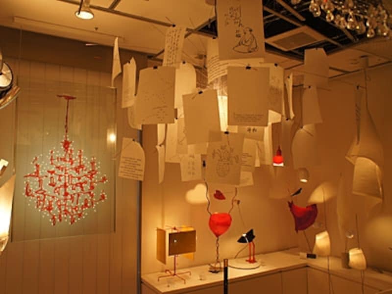 インゴ・マウラーが作り出す楽しいあかり、美しい照明 [インテリア照明