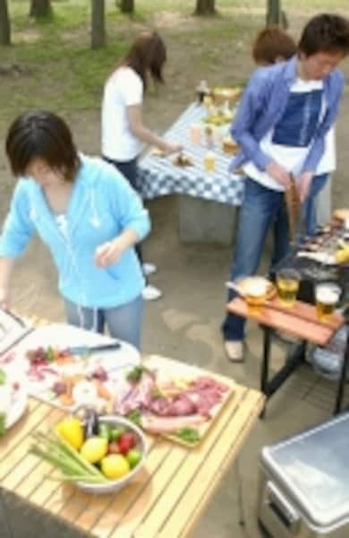 健康,ヘルスケア,衛生管理,食中毒,バーベキュー,屋外,アウトドア,生肉,野菜,調理,加熱,ウイルス,細菌,病原性大腸菌,