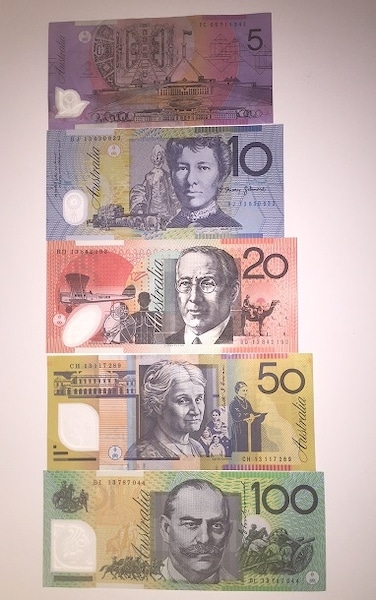 ◇◇1円～ 海外紙幣 オーストラリア ドル まとめて 計385ドル◇◇