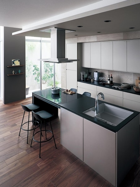 家族や友人と調理や食事を楽しむダイニングキッチン [キッチン] All About