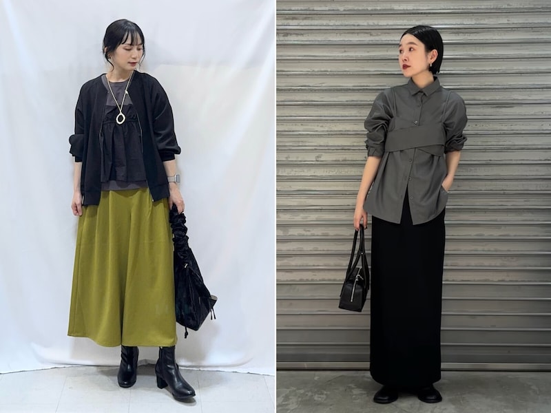 「秋の黒コーデ」をアップデートするには？ 奥行きを生む「トレンドカラー×アイテム」活用術