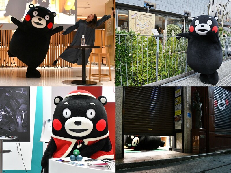 “モン”タクロースの姿のくまモン登場！ 銀座で年末最後の呼び込みも。【12月のくまモン】