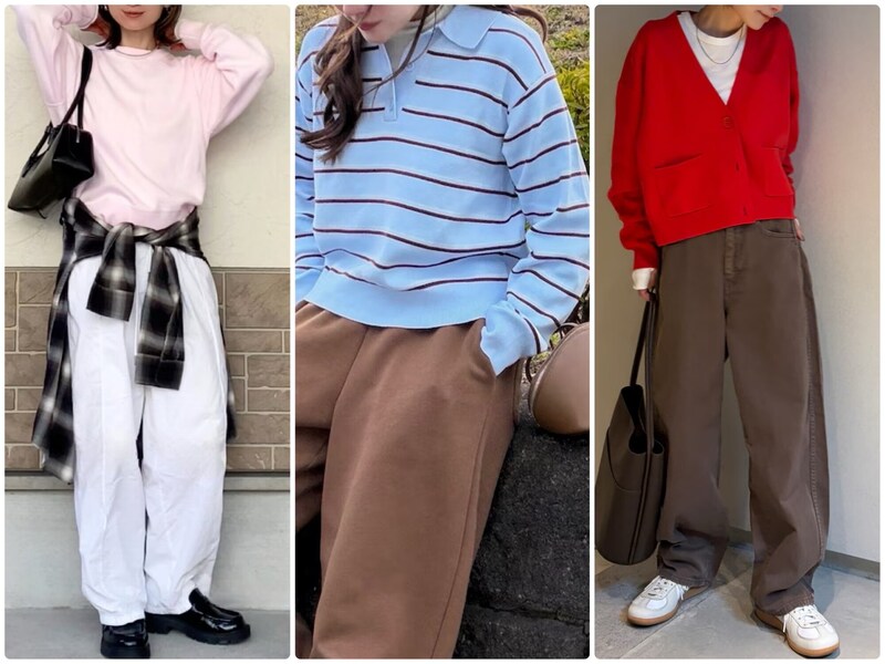 【ユニクロ】顔色も気分もぱっと明るく！きれい色ニットでつくる「大人の春のカジュアルコーデ」3選