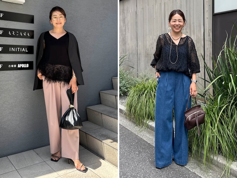 「透け感×毛足系素材」で洗練された印象に！ 晩夏におすすめ「黒トップスコーデ」4選