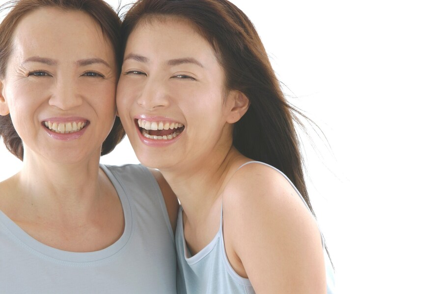 笑顔のしわ……笑いじわをなくすための口元エクササイズ